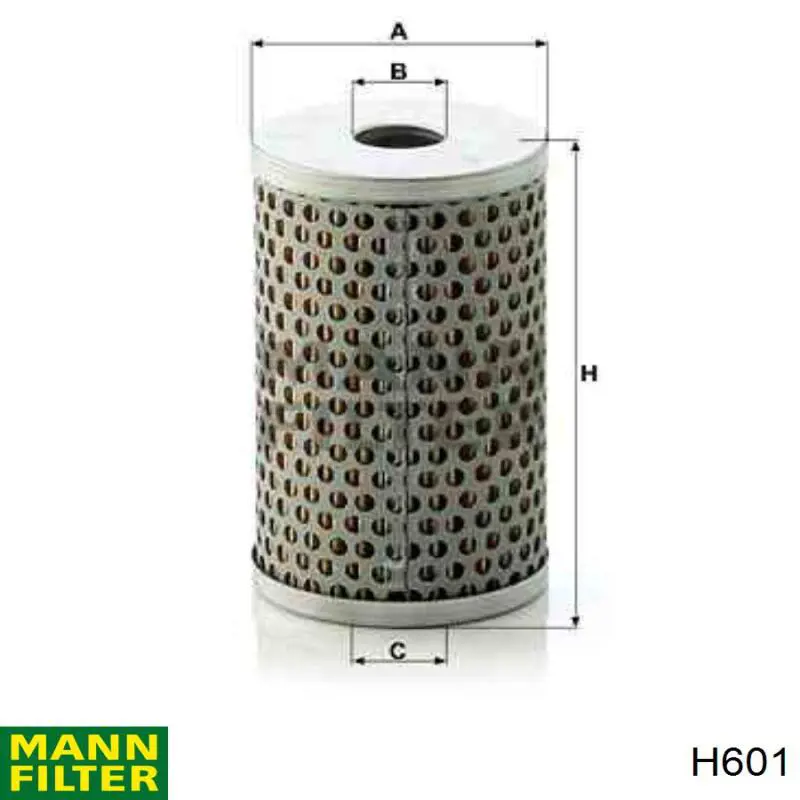 Фільтр гідропідсилювача H601 Mann-Filter