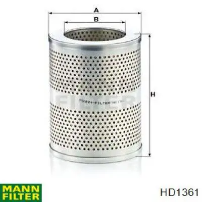 Фільтр гідравлічної системи HD1361 Mann-Filter