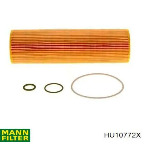Масляний фільтр двигуна Mann-Filter HU10772X ціна, від 19.68 USD