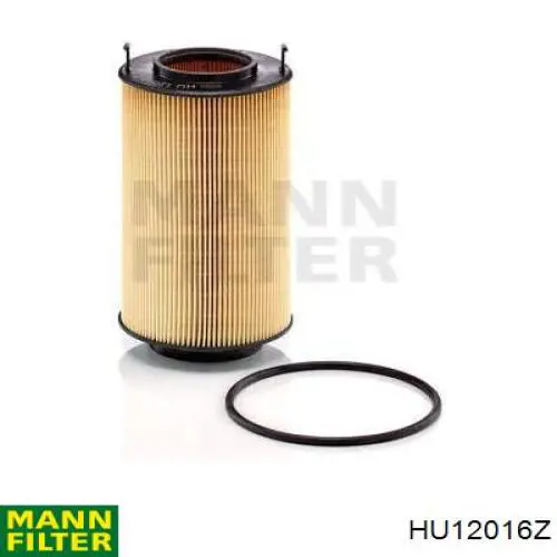 Масляний фільтр двигуна Mann-Filter HU12016Z ціна, від 37.76 USD