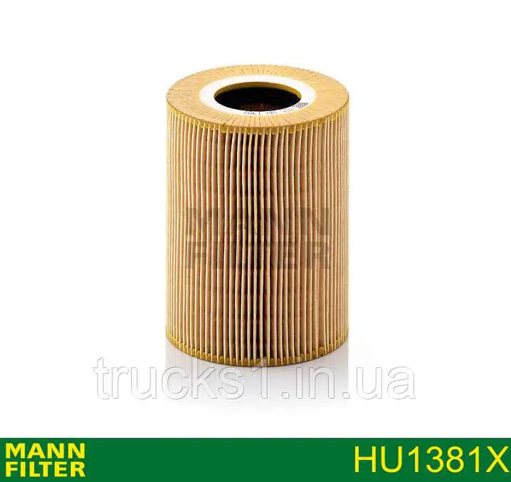 Масляний фільтр HU1381X Mann-Filter