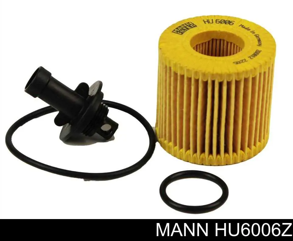 Масляний фільтр двигуна Mann-Filter HU6006Z ціна, від 6.36 USD