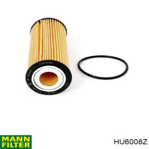 Масляний фільтр двигуна Mann-Filter HU6008Z ціна, від 14.24 USD