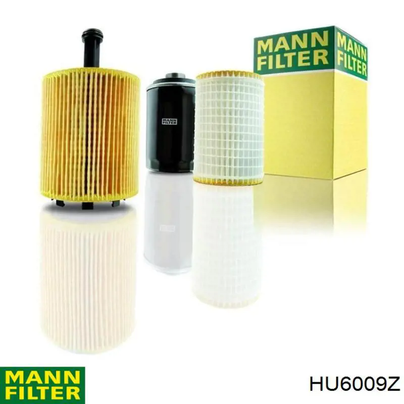 Масляний фільтр двигуна Mann-Filter HU6009Z ціна, від 10.21 USD