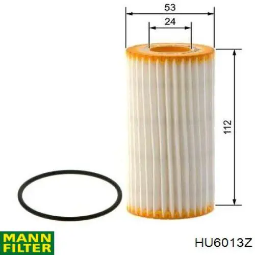 Купити HU6013Z Mann-Filter Фільтр очищення масла відцентровий