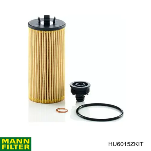 HU6015ZKIT Mann-Filter фільтр масляний