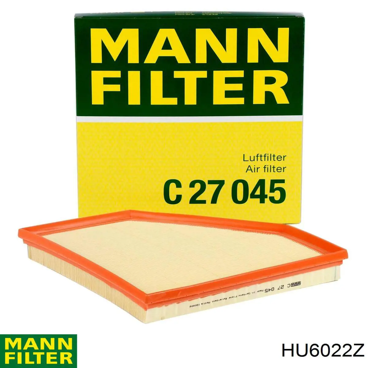 HU6022Z Mann-Filter Фільтр масла