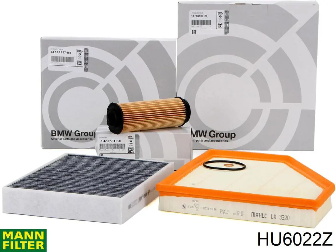Купити HU6022Z Mann-Filter Фільтр очищення масла відцентровий