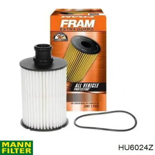 Купити HU6024Z Mann-Filter Фільтр очищення масла відцентровий