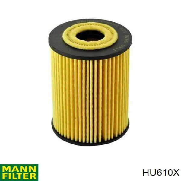 Масляний фільтр двигуна Mann-Filter HU610X ціна, від 5.48 USD
