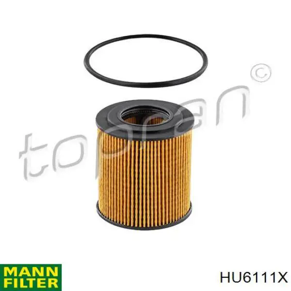 Масляний фільтр двигуна Mann-Filter HU6111X ціна, від 5.60 USD