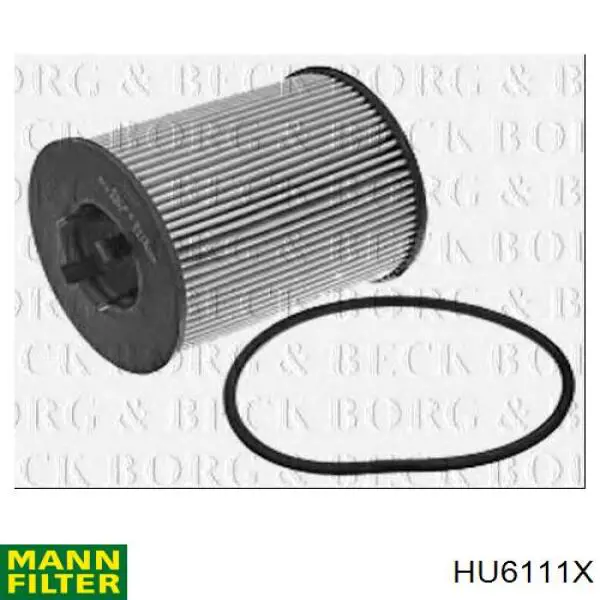 HU6111X Mann-Filter фільтр масляний