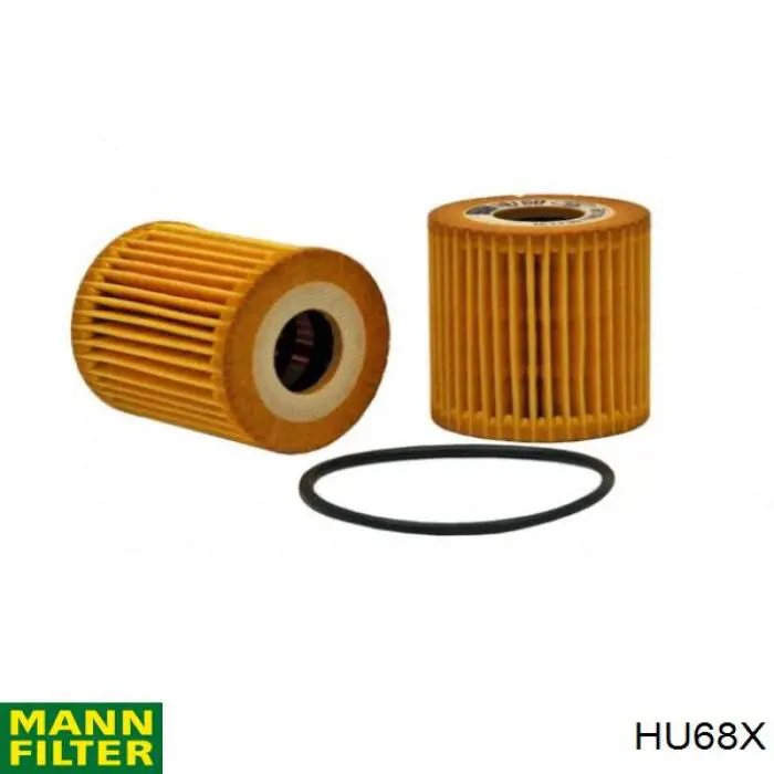 HU68X Mann-Filter фільтр масляний