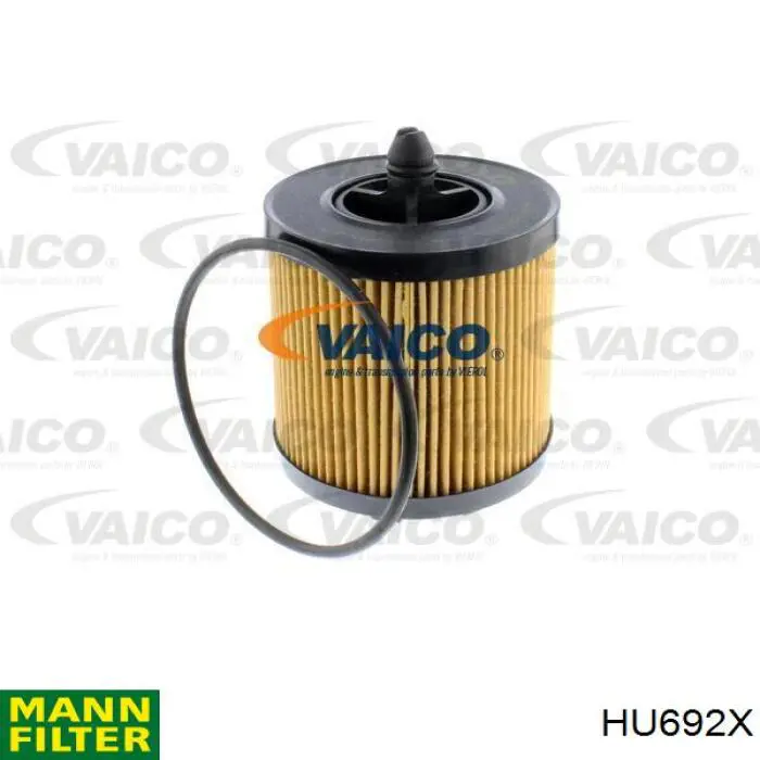Масляний фільтр двигуна Mann-Filter HU692X ціна, від 4.45 USD