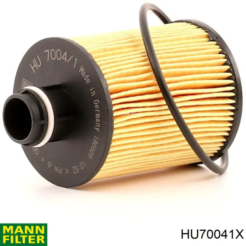 HU70041X Mann-Filter фільтр масляний