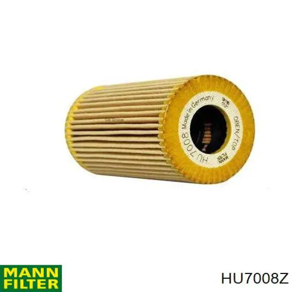 Масляний фільтр двигуна Mann-Filter HU7008Z ціна, від 6.77 USD
