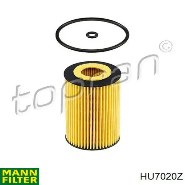 HU7020Z Mann-Filter Фільтр масла