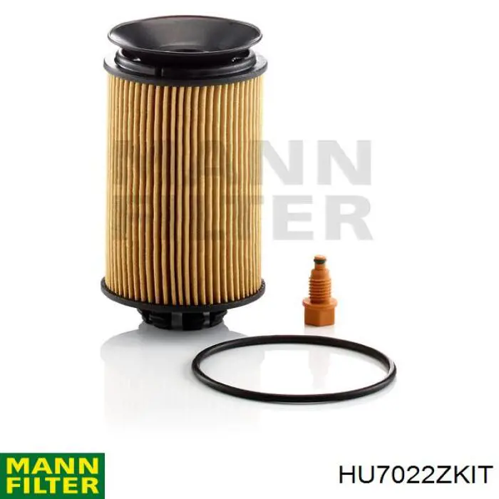 Масляний фільтр HU7022ZKIT Mann-Filter