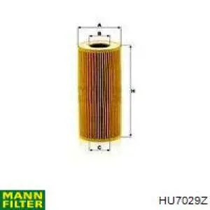 HU7029Z Mann-Filter фільтр масляний