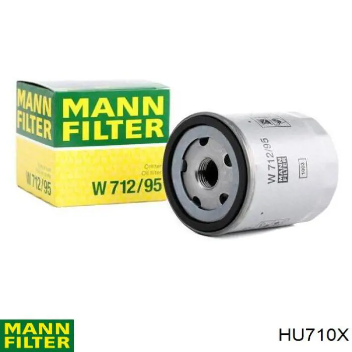 HU710X Mann-Filter Фільтр масла
