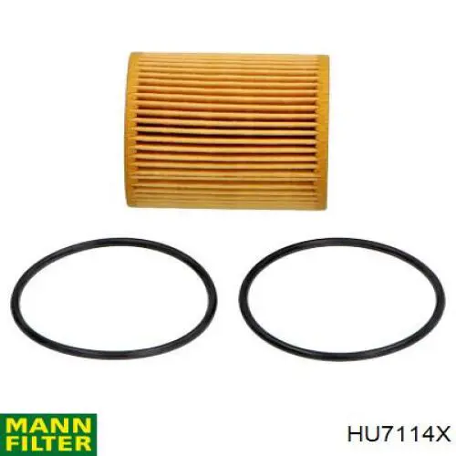 Масляний фільтр HU7114X Mann-Filter
