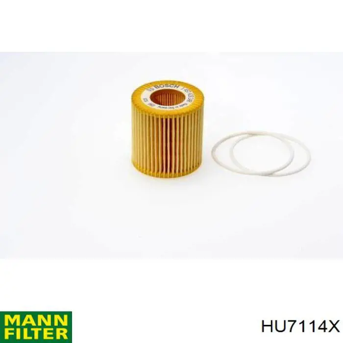 HU7114X Mann-Filter Фільтр масла