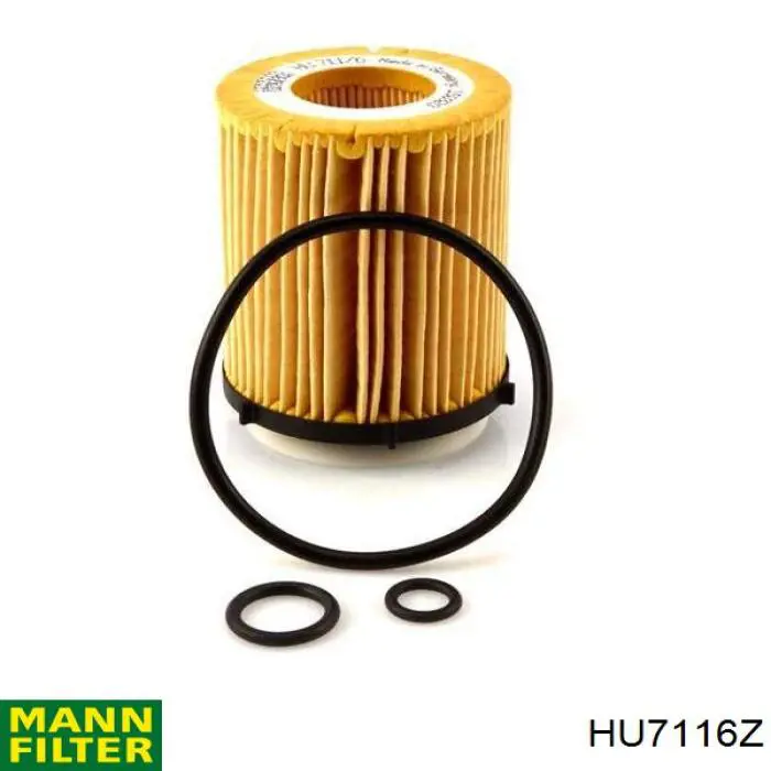 HU7116Z Mann-Filter фільтр масляний