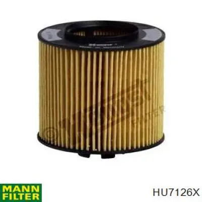 Масляний фільтр двигуна Mann-Filter HU7126X ціна, від 8.71 USD