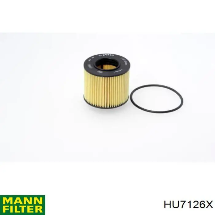HU7126X Mann-Filter фільтр масляний