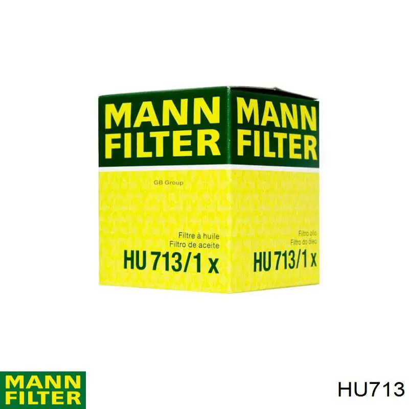 HU713 Mann-Filter фільтр масляний