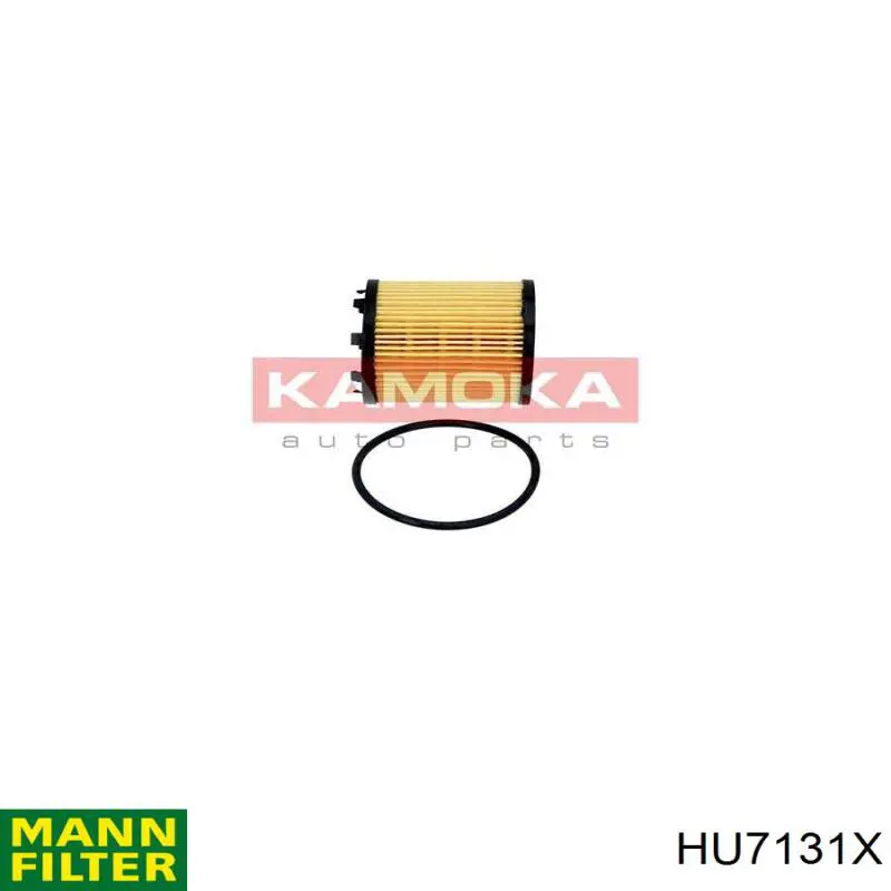 Масляний фільтр двигуна Mann-Filter HU7131X ціна, від 5.10 USD