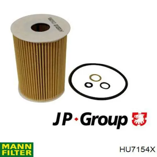 Купити HU7154X Mann-Filter Фільтр очищення масла відцентровий