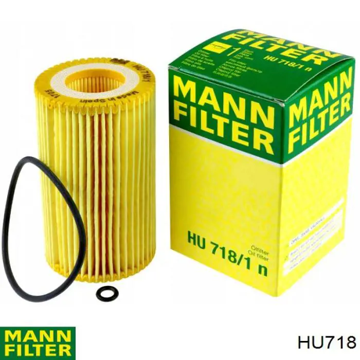 Фільтр масляний Mann-Filter HU718