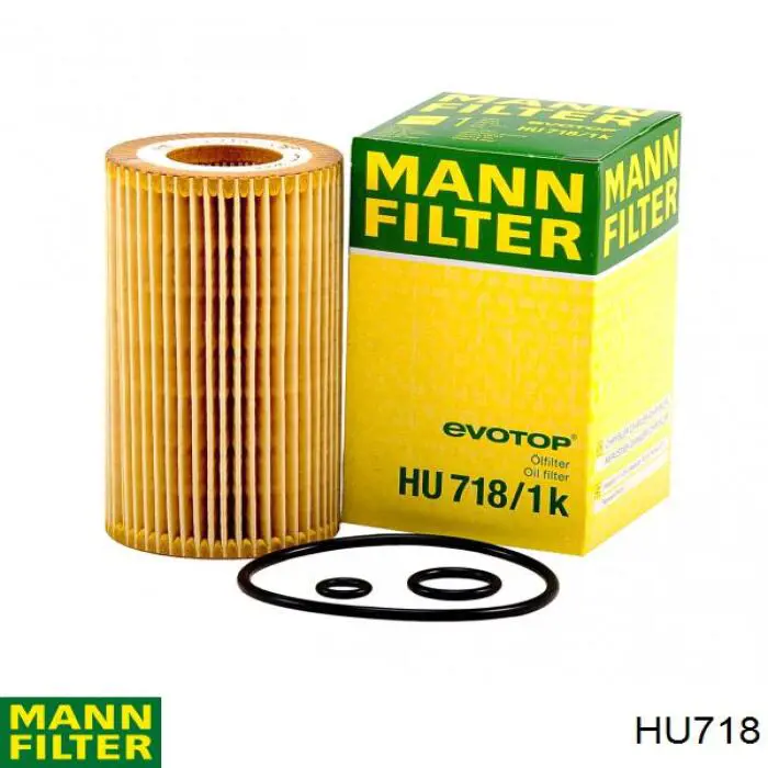 HU718 Mann-Filter фільтр масляний