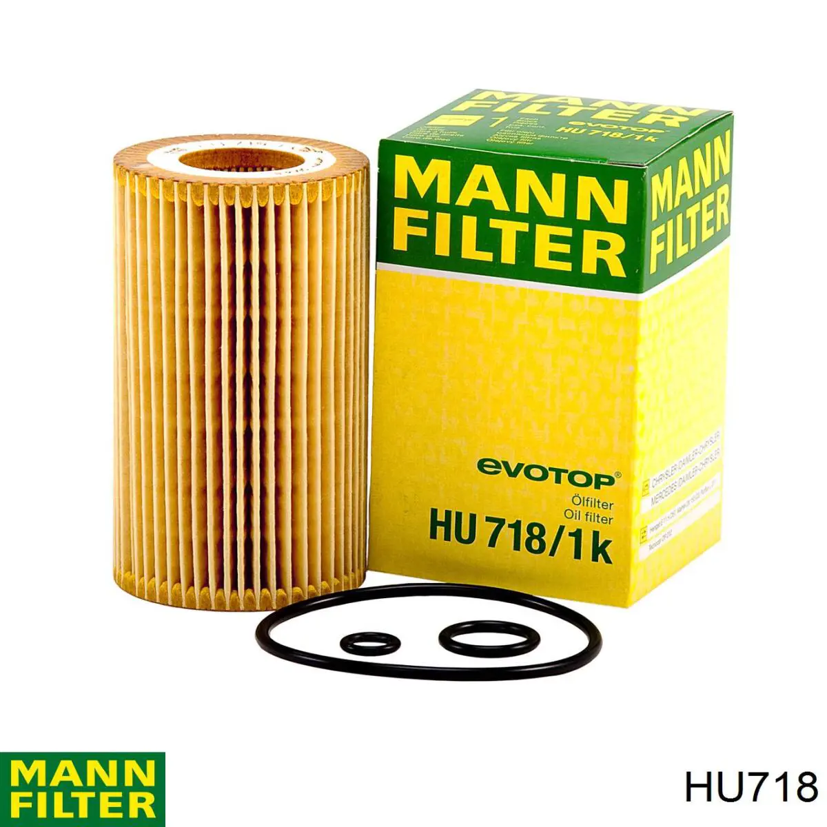 Масляний фільтр HU718 Mann-Filter