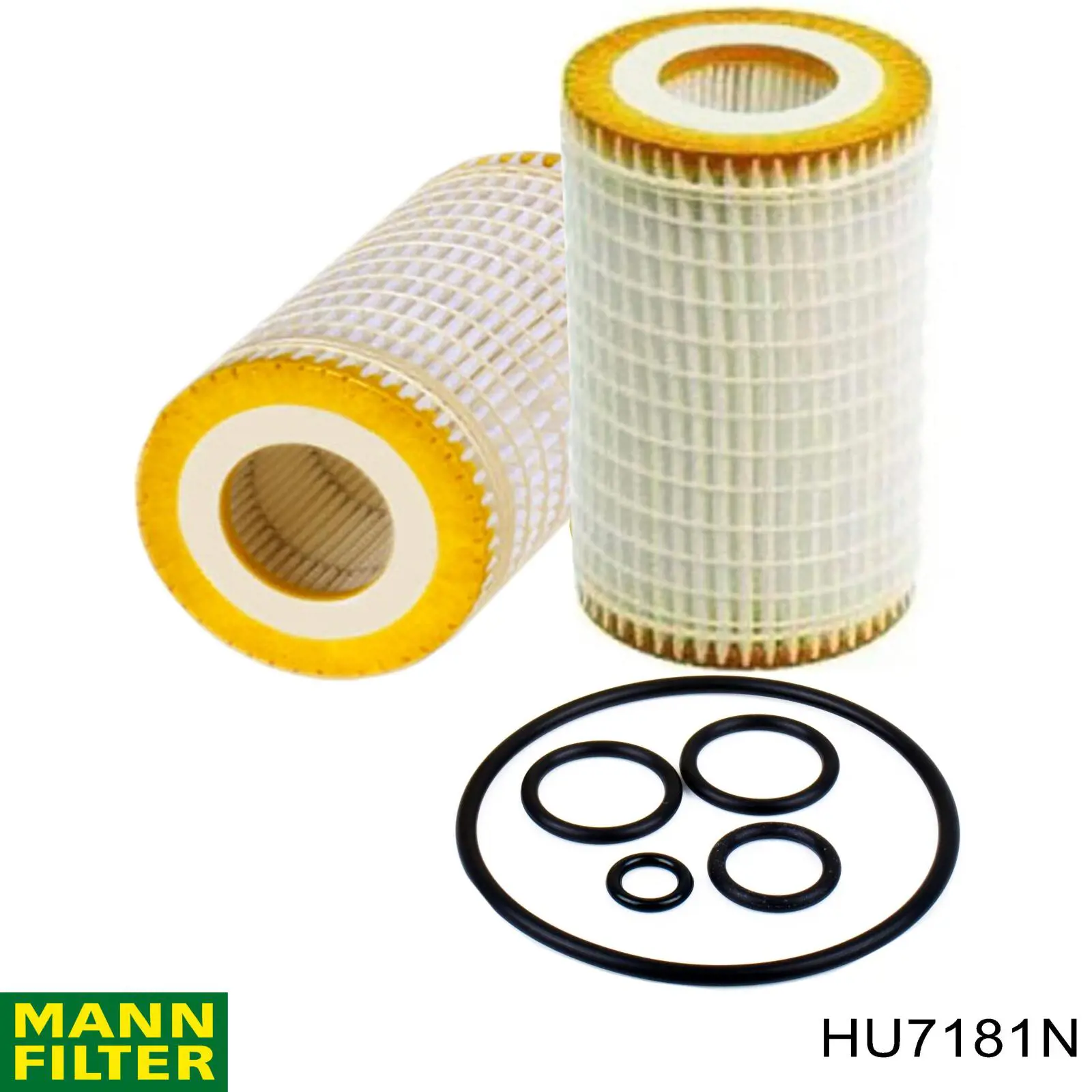 Масляний фільтр двигуна Mann-Filter HU7181N ціна, від 5.93 USD
