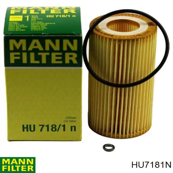 Масляний фільтр HU7181N Mann-Filter