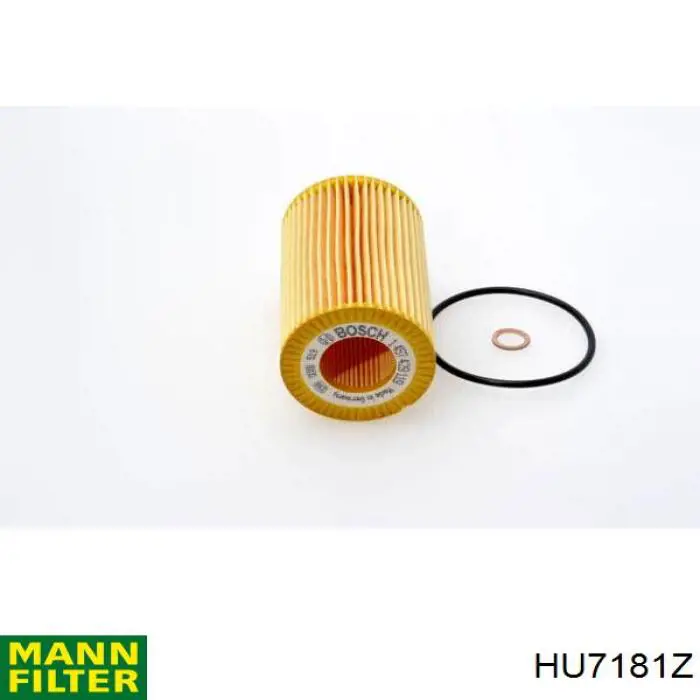 HU7181Z Mann-Filter Фільтр масла