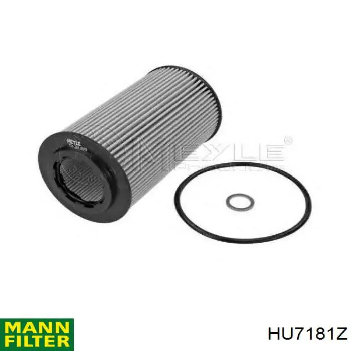 Масляний фільтр двигуна Mann-Filter HU7181Z ціна, від 7.85 USD