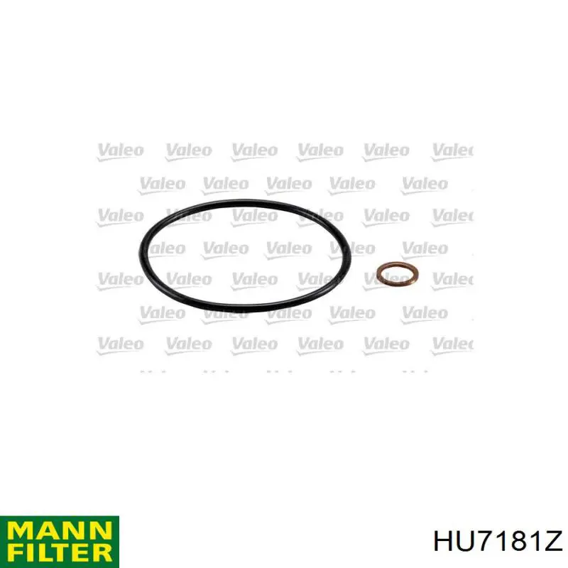 HU7181Z Mann-Filter Фільтр масла