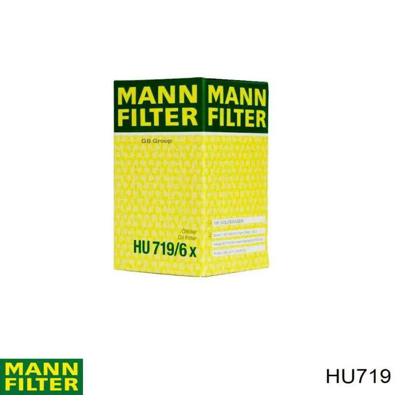 Фільтр масляний Mann-Filter HU719