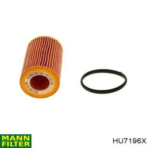 Масляний фільтр двигуна Mann-Filter HU7196X ціна, від 10.84 USD