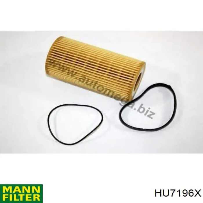 Масляний фільтр HU7196X Mann-Filter