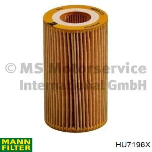 Масляний фільтр HU7196X Mann-Filter
