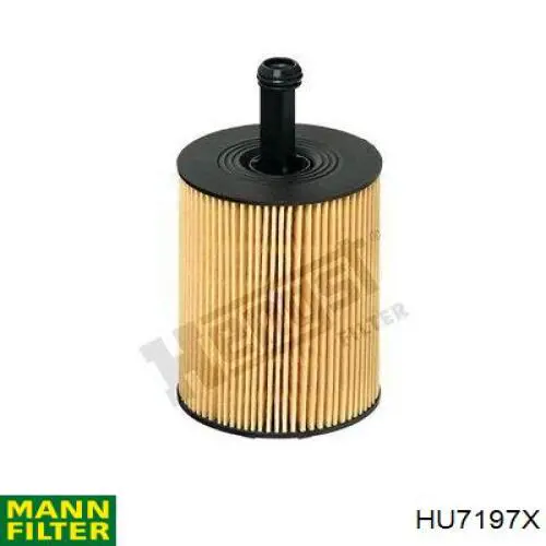 Масляний фільтр двигуна Mann-Filter HU7197X ціна, від 5.97 USD