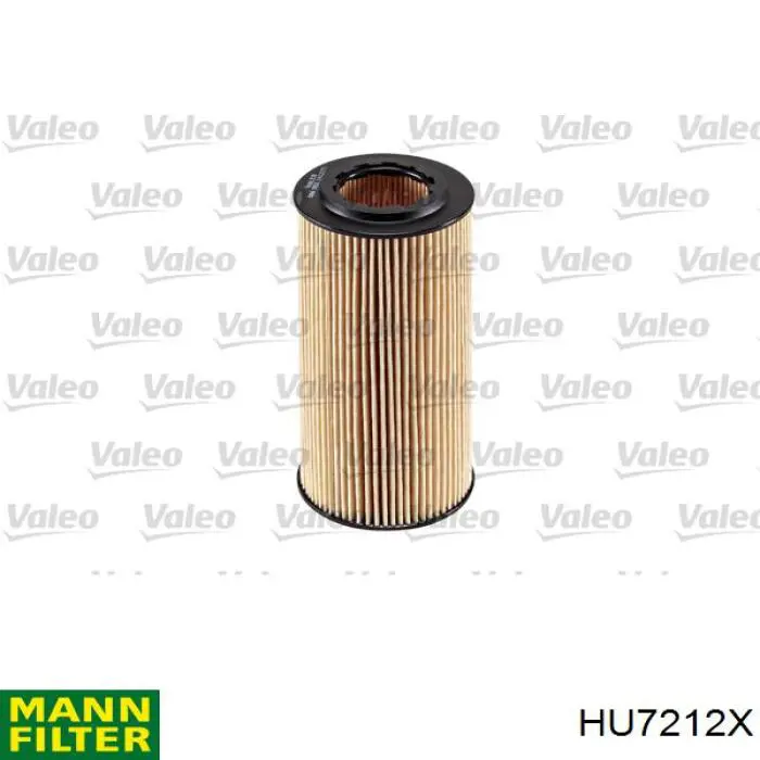 HU7212X Mann-Filter Фільтр масла