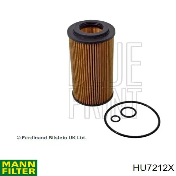 HU7212X Mann-Filter фільтр масляний
