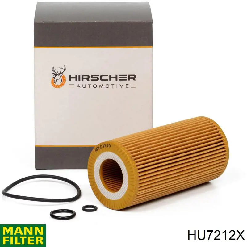 Купити HU7212X Mann-Filter Фільтр очищення масла відцентровий