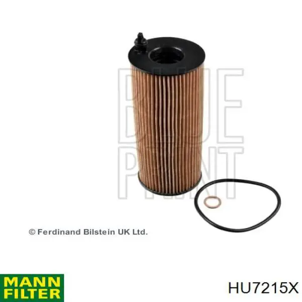 HU7215X Mann-Filter фільтр масляний