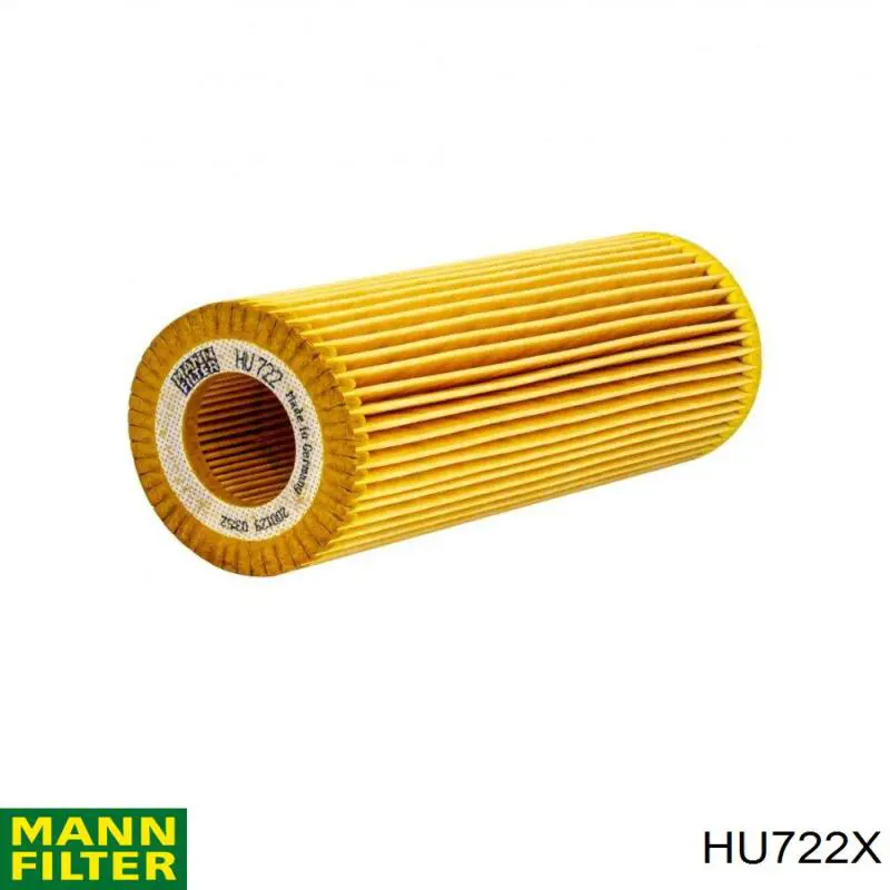 HU722X Mann-Filter фільтр масляний